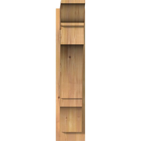 Balboa Smooth Traditional Outlooker, Western Red Cedar, 7 1/2W X 22D X 34H